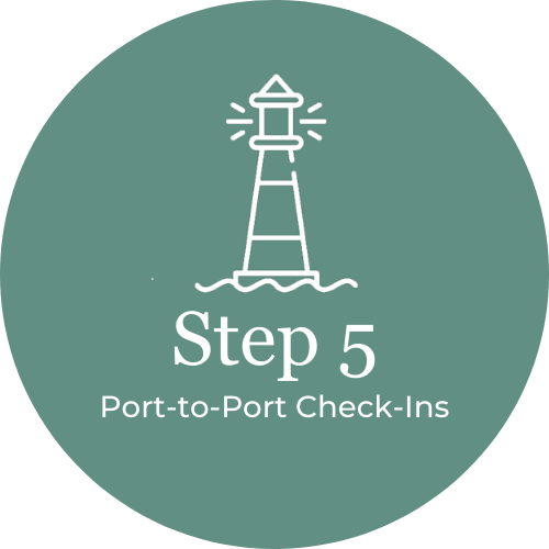 Step 5 Port to Port Check-Ins